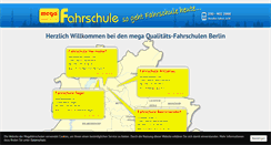 Desktop Screenshot of megafahrschulen.de
